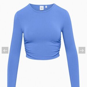 TNA Chill Malibu Cropped Long Sleeve Top